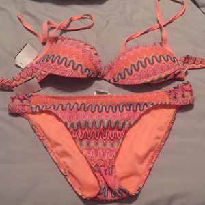 Bright fun bathing suit